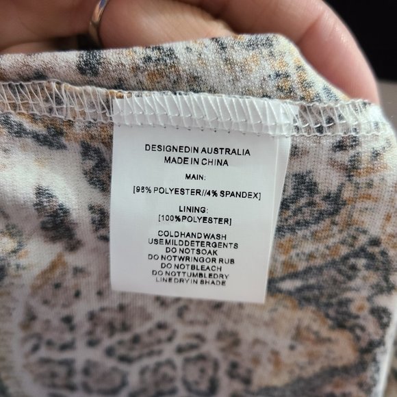 Ebby and I Animal Print Dress Size S NWT - Picture 15 of 15